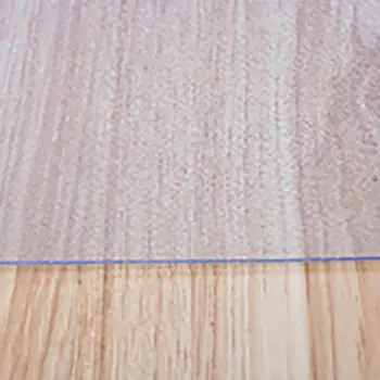 

PVC Rectangle Easy Clean Home Office Carpet Non Slip Wear Resistant Computer Chair Mat Scratchproof Floor Protector Flexible