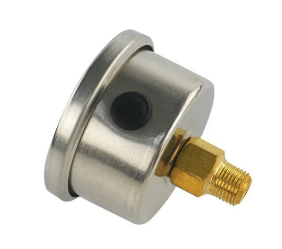 Маленький манометр для масла 0 160 psi универсальный 1/8 NPT и топлива жидкий