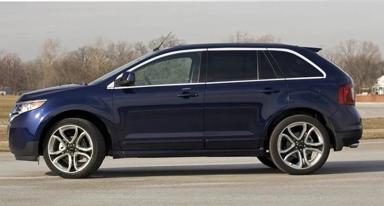 Нержавеющая сталь окна автомобиля хром планки для ford edge 2008 2009 2010 2011 2012 2013 1st поколения