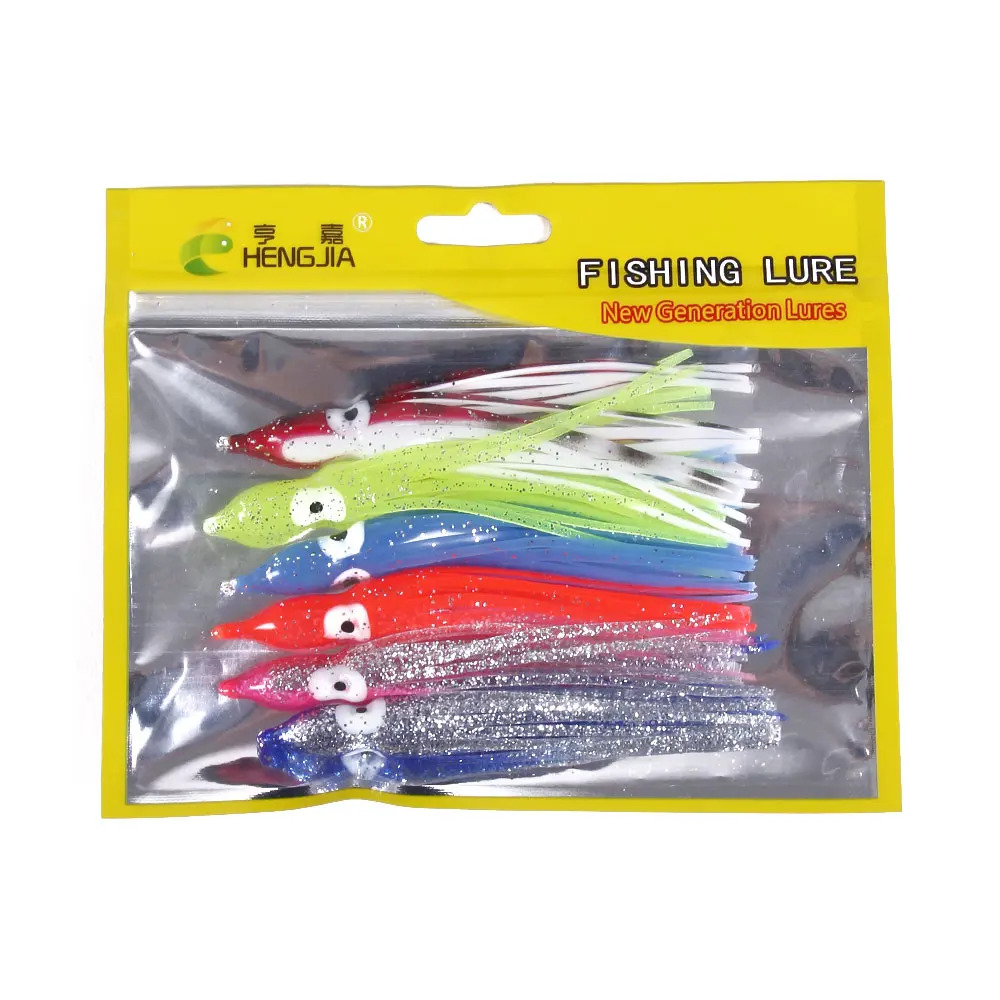 10pcs 80mm 2.2g Soft Silicone Fishing Lure Minnow Saltwater Freshwater Worms  Wobblers Artificial Bait Bass Tackle Jigs