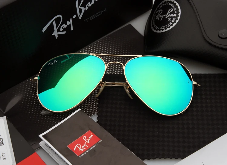 RayBan RB3025 поляризованные солнцезащитные очки для мужчин и женщин для вождения мужские солнцезащитные очки для мужчин ретро Oculos masculino мужские RayBan Авиатор