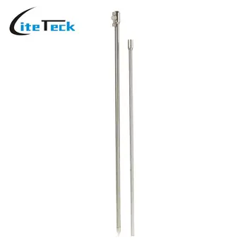 

Fishing Tackle Box Stainless Steel Fishing Tools Bankstick Fish Rod Pod Rest Carp Fishing Solid Coarse silver tone Bank Stick