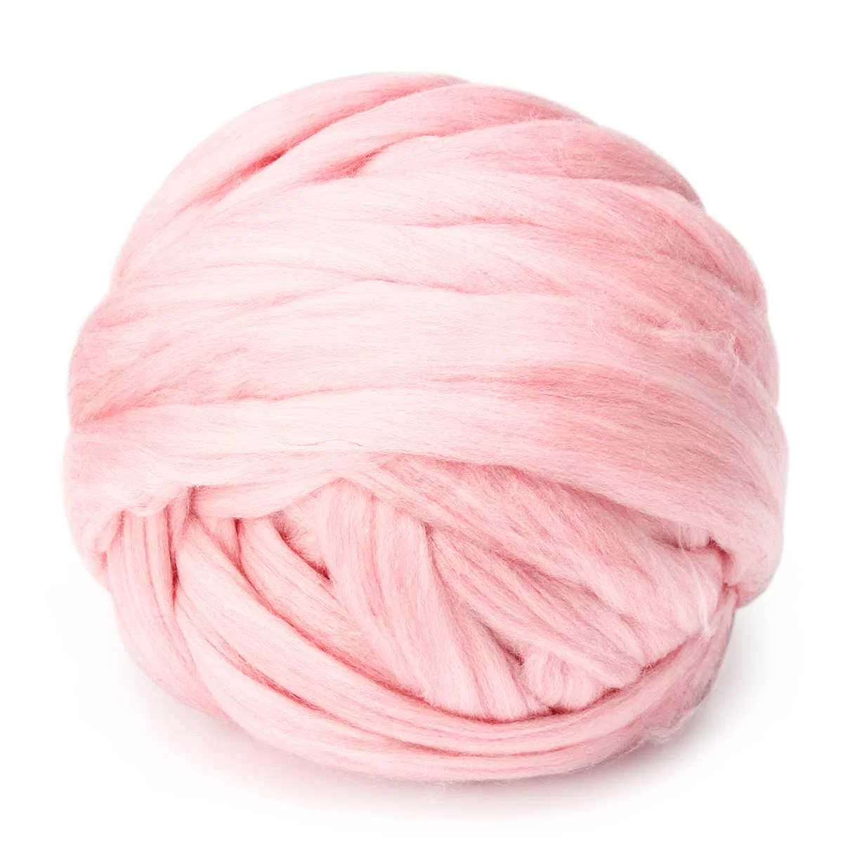 Pink 500 г ТОЛСТАЯ объемная шерстяная пряжа мягкая массивная ручная вязаная шапка шарф одеяло мохнатая шерстяная пряжа ручная вязка крючком плетеные шарики DIY - Цвет: Pink