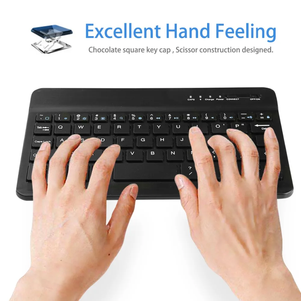 Folio Bluetooth Keyboard Case for iPad mini 5/4/3/2/1 A2133 A2124 A2126 A2125 A1538 A1550 A1538 DE/IT/FR/ES/EN Keyboard Layout