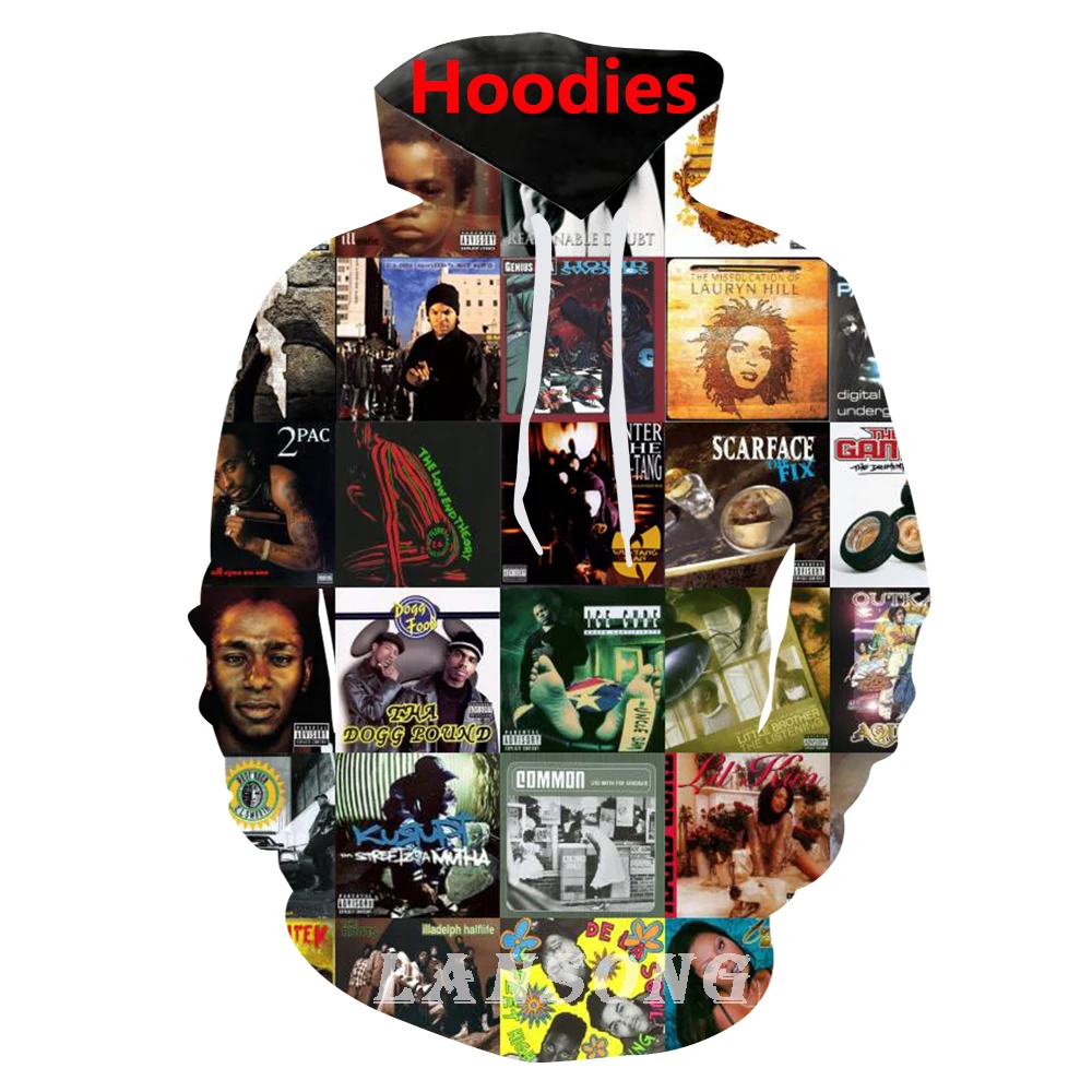 Rap Album Cover Collage 3d Print T | escapeauthority.com
