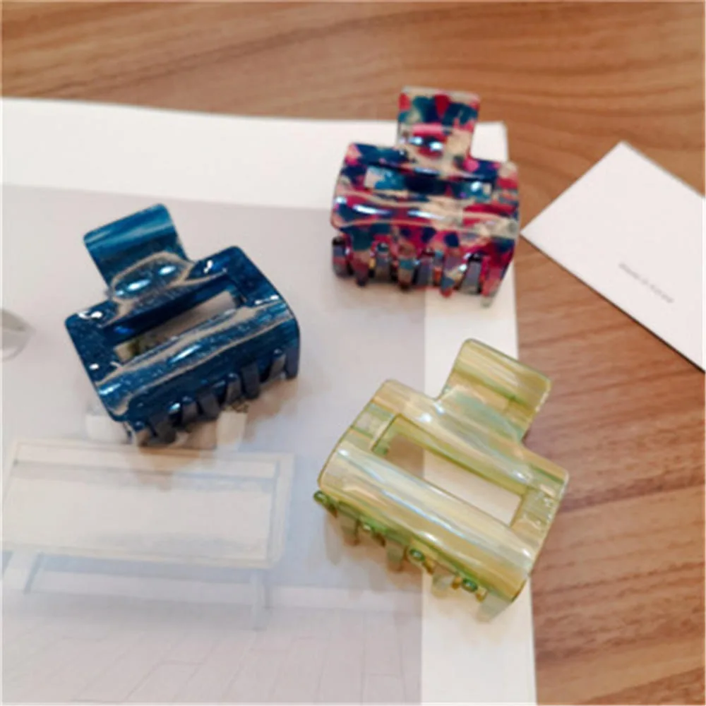 Acetate Sheet Japan And South Korea Hair Accessories Girl Temperament Hair Clip Simple Geometry Hairpin Large Acetate Sheet Japan And South Korea Hair Accessories Girl Temperament Hair Clip Simple Geometry Hairpin Large