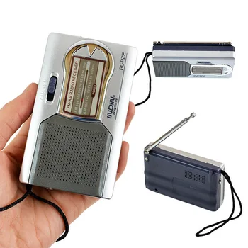 

Portable Battery Powered Ourtdoor AM/FM Telescopic Antenna Radio Pocket Stereo Receiver AM FM Radio for The Elderly