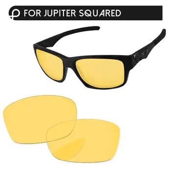 

Papaviva Crystal Yellow Replacement Lenses For Jupiter Squared Sunglasses Frame 100% UVA & UVB Protection