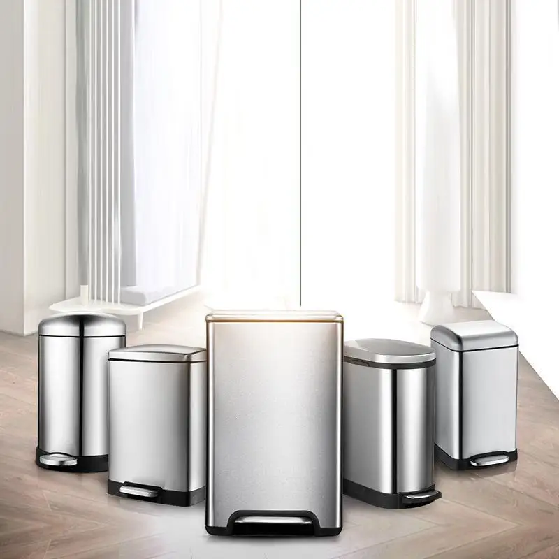 Trashcan Cubo Basura Reciclaje Lixeira De Banheiro кухня Papelera Habitacion мусорная корзина с педалью переработка Poubelle мусорное ведро