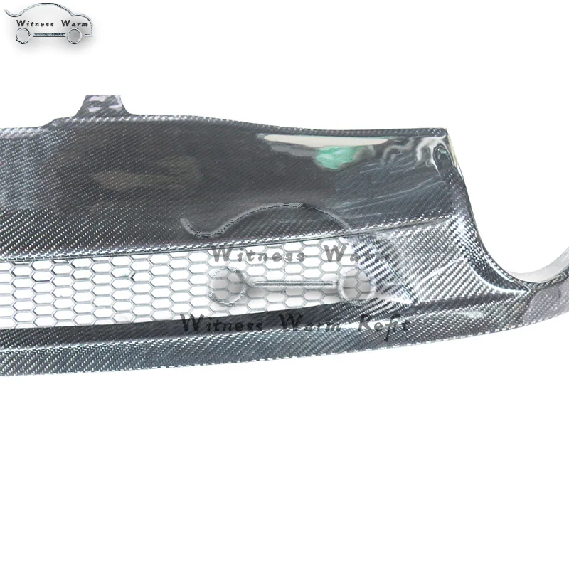 Carbon Fiber rear bumper lip spoiler diffuser for Audi A6 C7 SLINE sport bumper 2012 2013 FRP