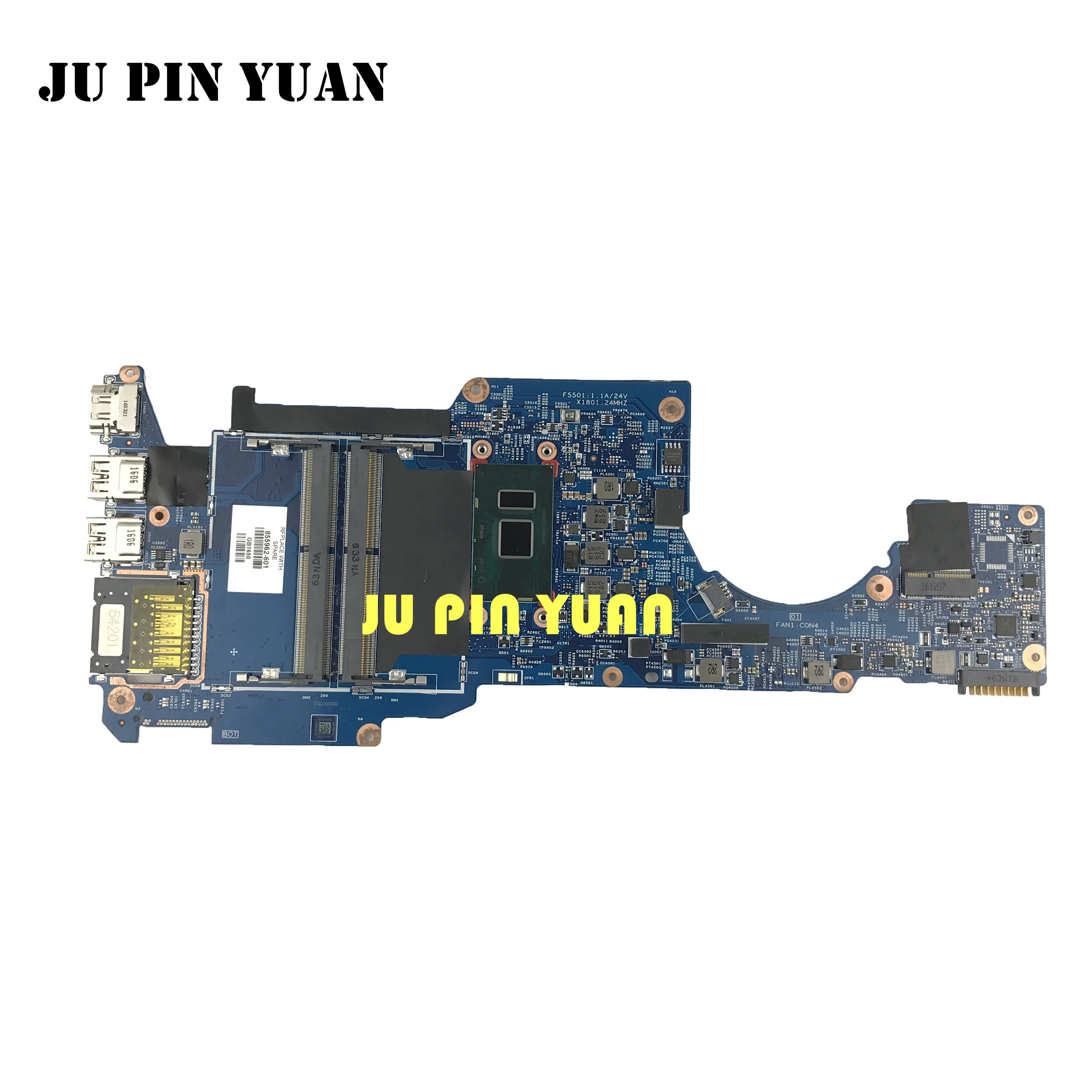 #Special Offers 855962-601 855962-501 448.07M07.0011 For HP Pavilion x360 13-U series Motherboard 855962-001 with i3-6100U CPU fully Tested