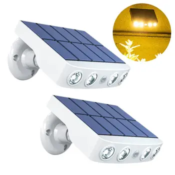 

LED Solar Light 3 modes Motion Sensor Detection Wall Lamp Solar porch street Lamp Waterproof Sensor Led Floodlight Outdoor