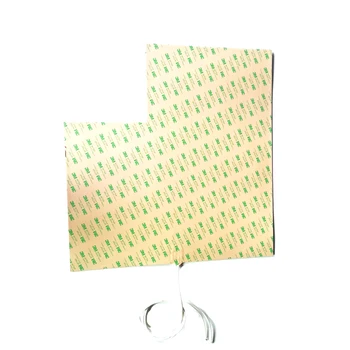 

240V 550W 430*460*1.5mm Silicone Vessel Heater adhesive 1 side 1000mm lead wire