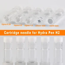 10 шт./лот игольчатый картридж для Hydra Pen H2 иглы 12 контактов Nano-HR Nano-HS микроиглы Гиалуроновая кислота Hydrapen