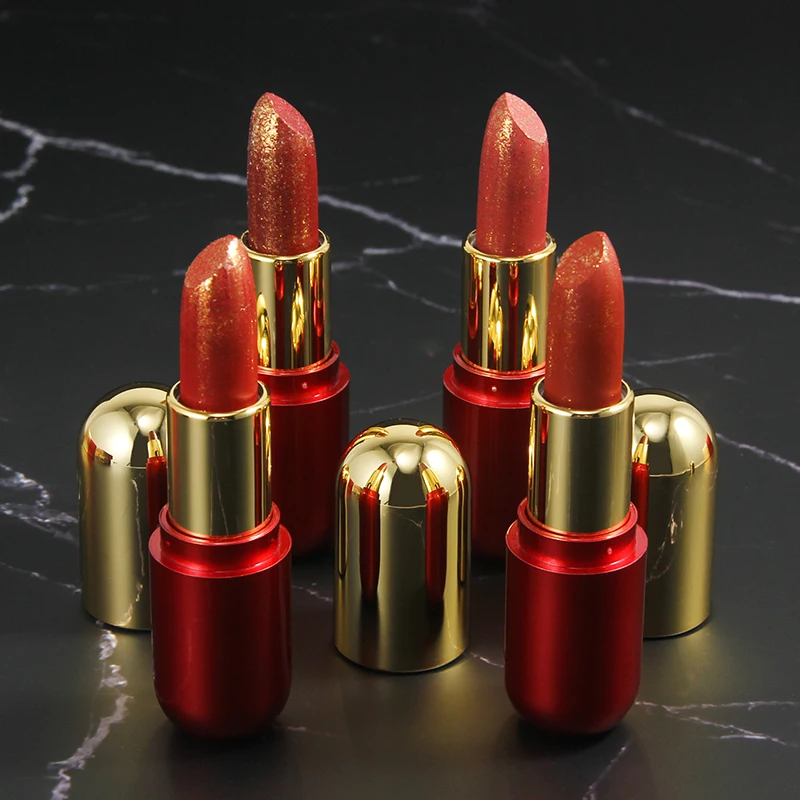 Women Sexy Lipstick Long Lasting Moisturizing Non-stick Lipstick Makeup Accessory