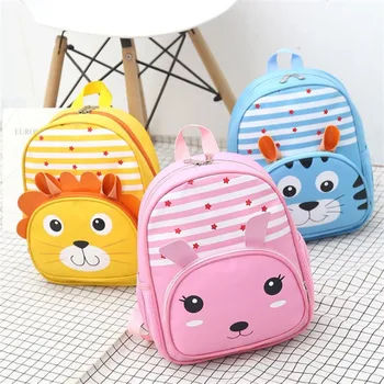 

New cute children backpack kindergarten 3-4-5 years old male baby bag cartoon cute girl bag