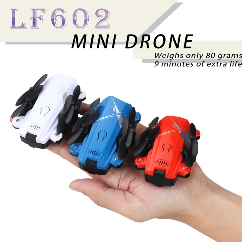 Новый LF602 мини Дрон складной с Wi Fi Hd камерой Rc Квадрокоптер Вертолет Fpv дроны