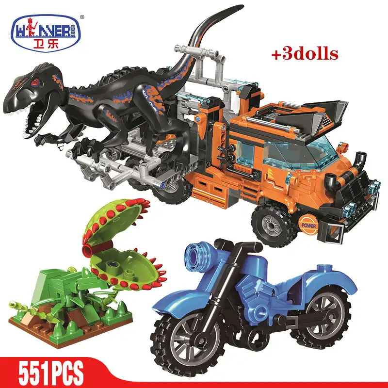 jurassic world toy truck