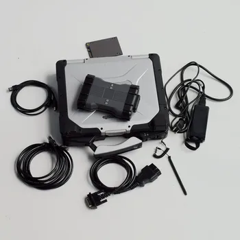 

MB STar C6 Interface Multiplexer DOIP Protocol OBD2 cables for Auto diagnosis Programming V12/2019 X-entry in used laptop CF30