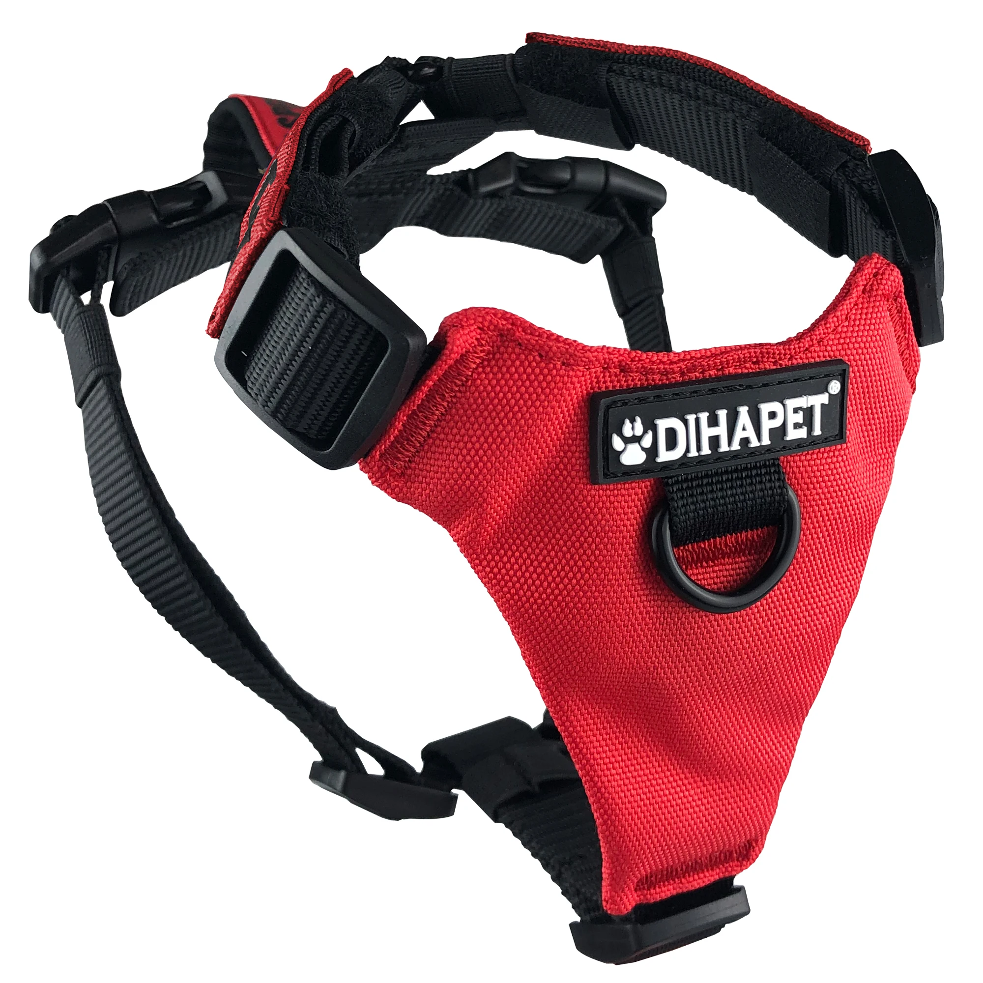 Мягкая Регулируемая шлейка для собак жилет из ткани Оксфорд не тянется больших