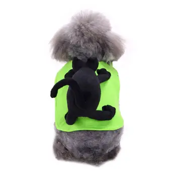 

Pet Green Funny Halloween Coat Costume for Small Medium Dogs Puppy Winter Jackets Clothes, NEW.