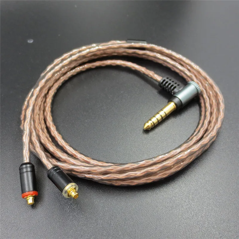 MMCX Замена аудиокабеля для Sennheiser для АС ie80 535 a2dc 0,78 n3ap наушники шнур гарнитуры провода разъем MMCX 23 AugT0 - Цвет: MMCX