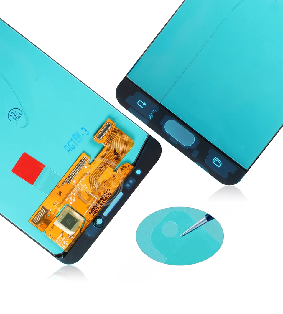 5," AMOLED lcd для samsung Galaxy C7 lcd дисплей C7000 сенсорный экран дигитайзер Замена для samsung C7 lcd