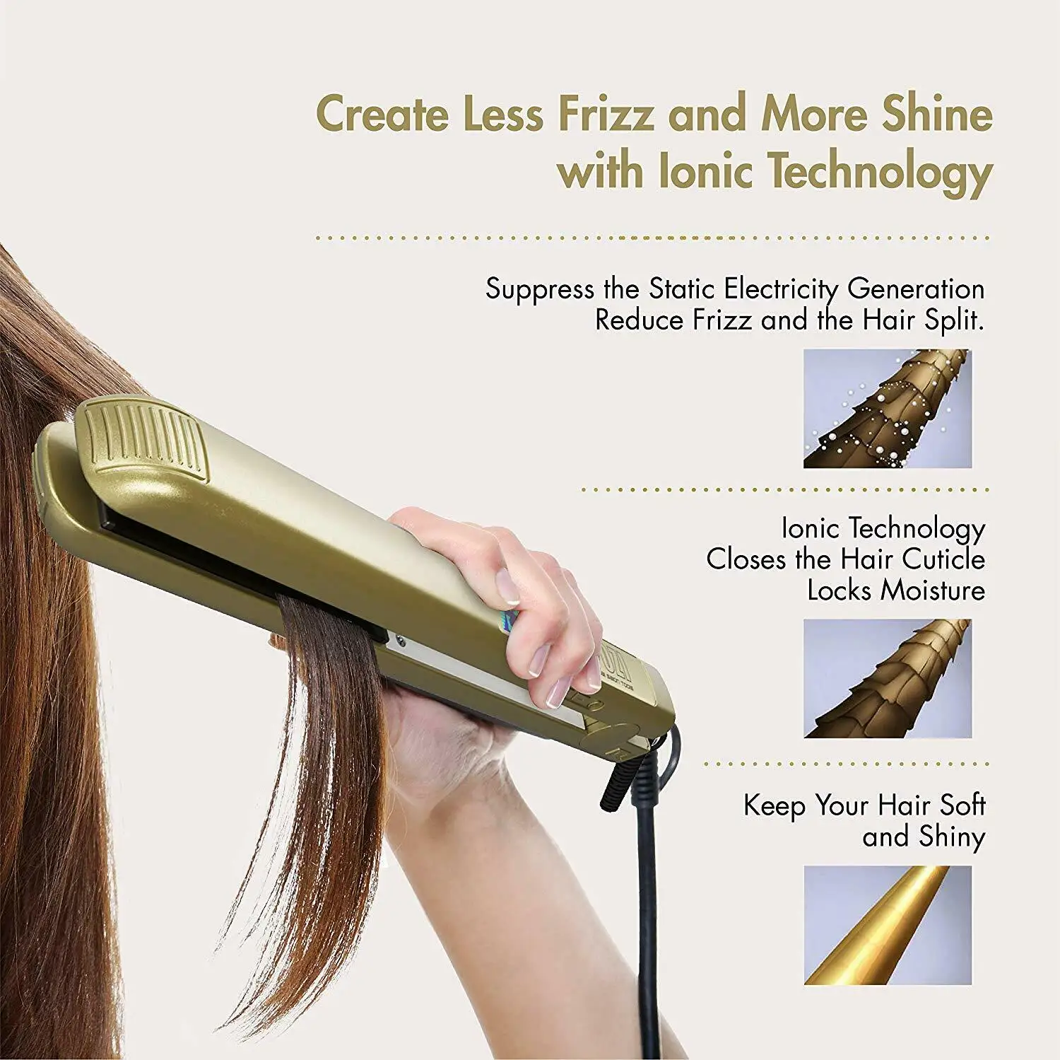 Hair straightener with steam фото 85