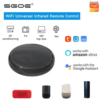 

Tuya Universal IR Smart Remote Control WiFi Infrared Home Control Hub Tuya App Works with Google Assistant Alexa Siri Smart Life