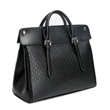 Женский портфель из воловьей кожи, сумка-мессенджер для ноутбука, Офисная сумка, 14 дюймов, Женская деловая сумка-тоут для документов, женская сумка на плечо