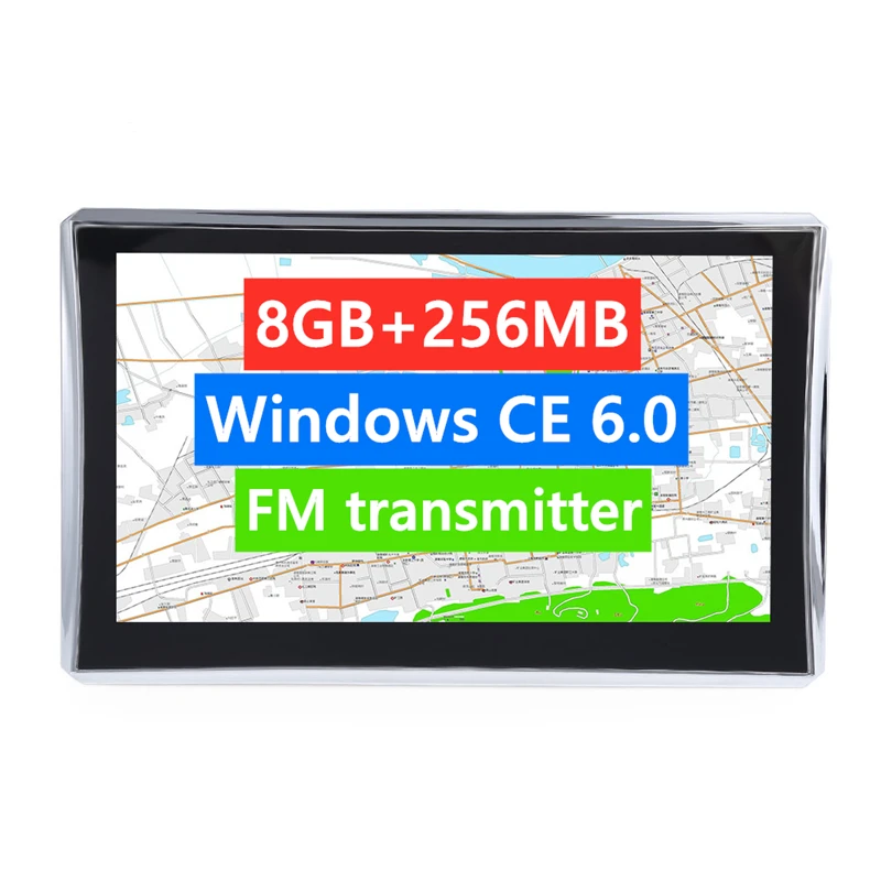 ODR-3 Oare gps навигатор грузовик Navitel " HD lcd экран 256 Мб/8 Гб FM для России/Беларуси/Европы карта Windows CE Автомобильный gps навигатор - Размер экрана, дюймов: ODR-3
