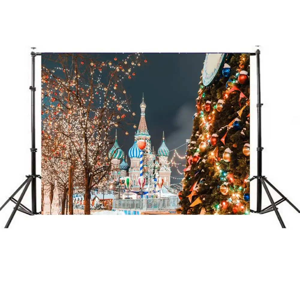 Рождественский фон виниловая стена 5x3FT цифровой фон фотостудия Рождество фотостудия 3D студия фон 30S6 - Цвет: F Christmas decor