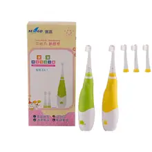 SG-902 профессиональная электрическая зубная щетка seago для детей, интеллектуальная вибрация, светодиодный светильник с умным напоминанием