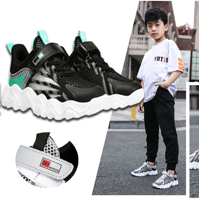 

PEAKING Boys Sandals Kids Sneakers Running Hollow Breathable Infantil Teenagers Baby Footwear Summer Casual Sport Shoes for Boys