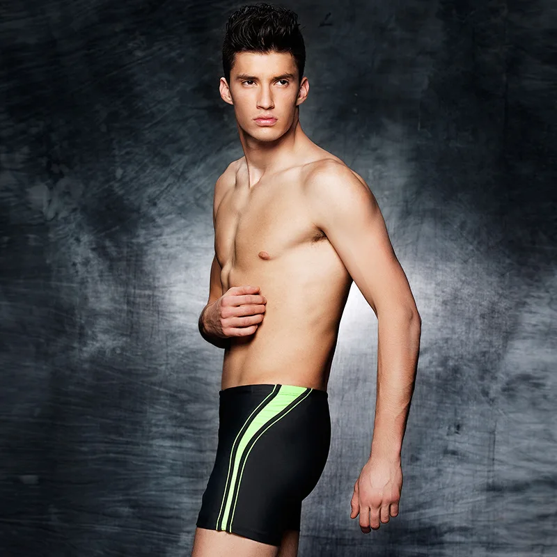 

2018 PHINIKISS Men New Style Swimming Trunks Beach Boxer Quick-Dry Short Swimming Trunks