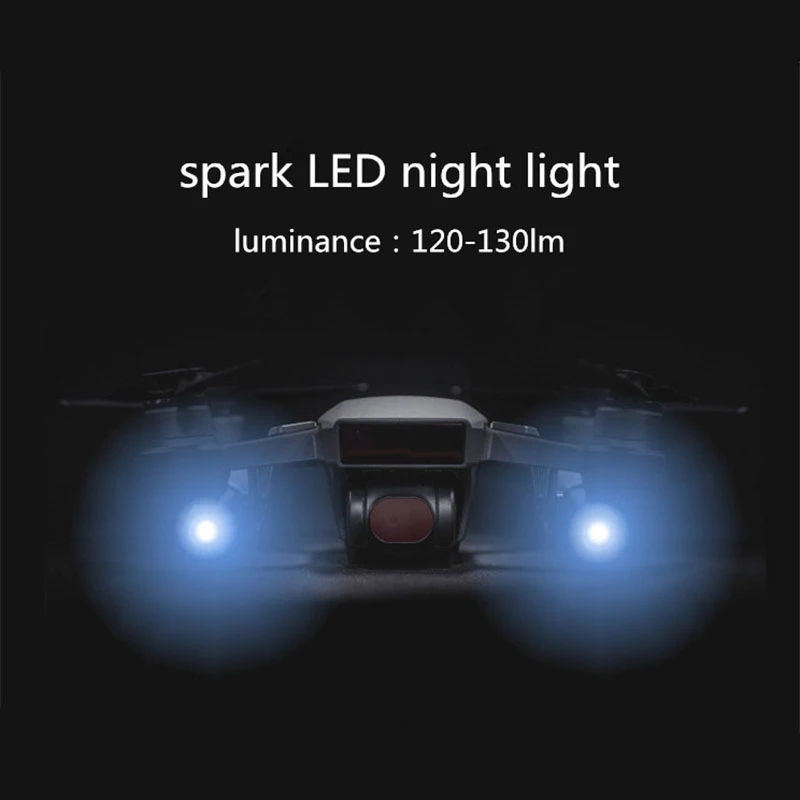 DJI Spark светодиодный портативный Ночник светодиодные лампы Дрон аксессуары