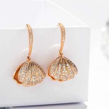 

Super Fairy Shell Artificial Pearl Errings with Korean Personality and Simple Atmosphere Ins Hot Ear ring Jewelry Free Shipping