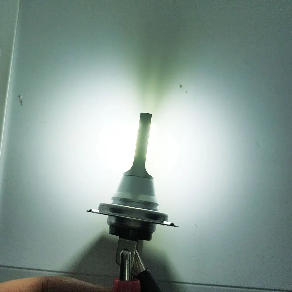 2 шт. H7 светодиодный автомобильный противотуманный светильник 1400LM 12SMD для вождения автомобиля дневная ходовая лампа DRL супер яркий белый 6000K 12V h7