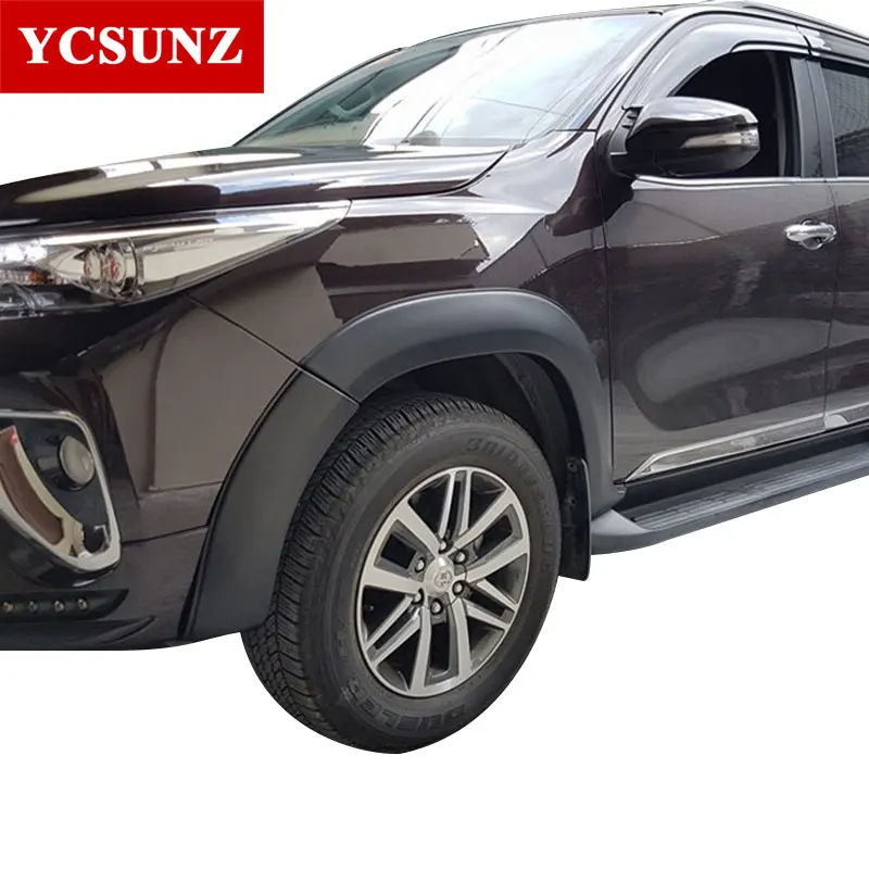 Колесные арки крылья вспышки для Toyota Fortuner Hilux SW4 2016 2017 2018 2019|fender flares|fender flares for