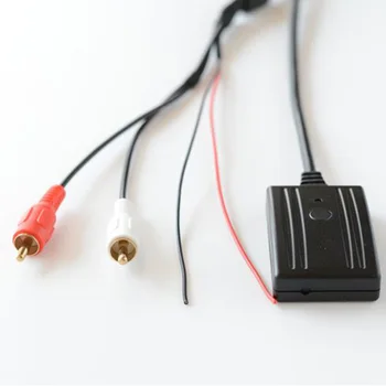 

RCA 1PC AUX Cable Adapter Bluetooth W/ Microphone For Audio Accessories