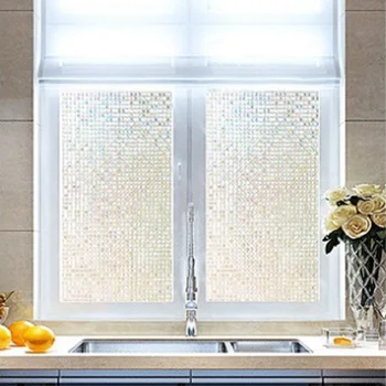 

Mini Mosaic Design Pattern Window Sticker Heat-Control 3D Laser Drop-Shipping Multiple Size Private Protection 23.62''by78.7''