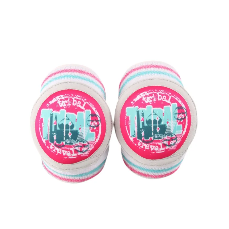 K 0-3T Breathable Toddlers Baby Safety Mesh Knee Pads Kids Infant Cute Cartoon Print Crawling Knee Protector - Цвет: K
