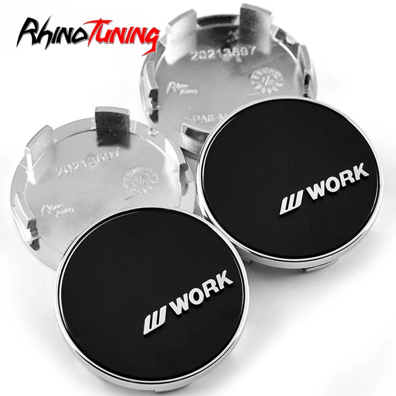 4 шт. 54 мм Рабочая эмблема центральный колпак на колесо автомобиля колпачки для