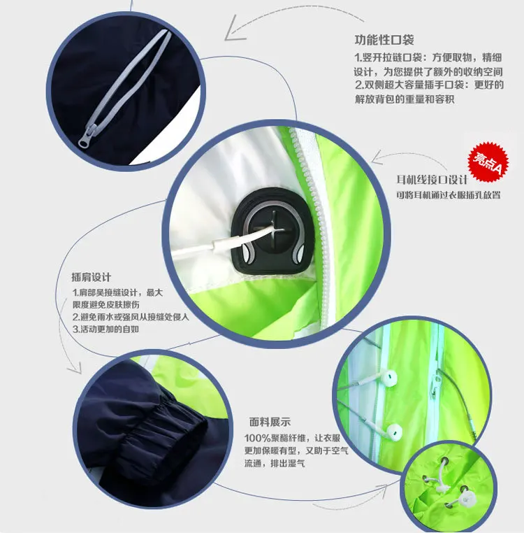 Мужские и женские спортивные куртки qing lv zhuang, повседневные тонкие куртки с капюшоном для весны и осени, трендовая универсальная Молодежная повседневная одежда