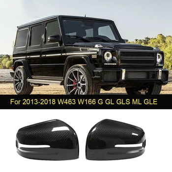 

for 2013-2018 Mercedes Benz W463 W166 G GL GLS ML GLE Real Carbon Fiber Rearview Mirror Cover Cap Side Mirror Cover