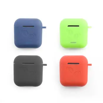 

Newest Protective Silicone Case Cover Headset Shockproof Protector Compatible With Keychain For TOZO T6 Bluetooth 5.0 Earphones