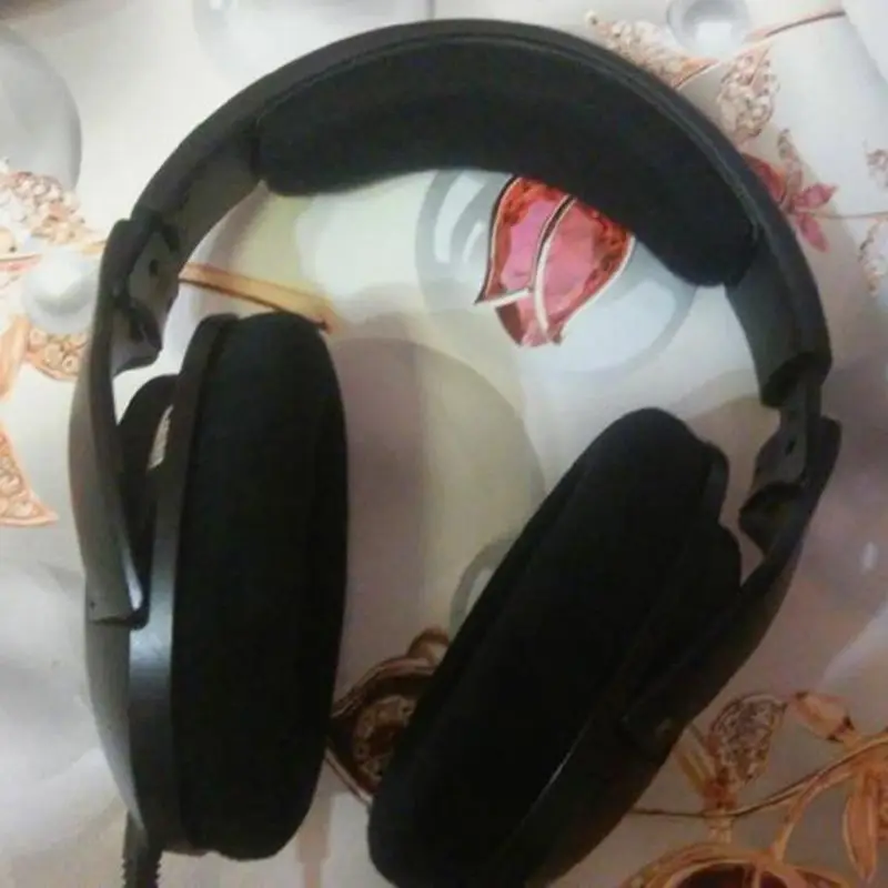 Бархатная велюровая Подушечка для наушников для Sennheiser HD515 HD555 HD595 PC360