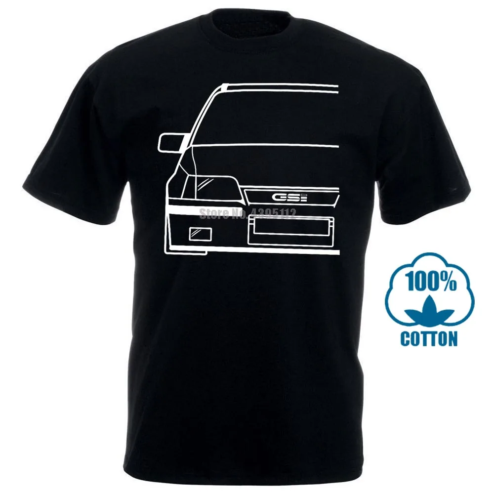 Прохладный Opel Kadett E Gsi Мужская футболка