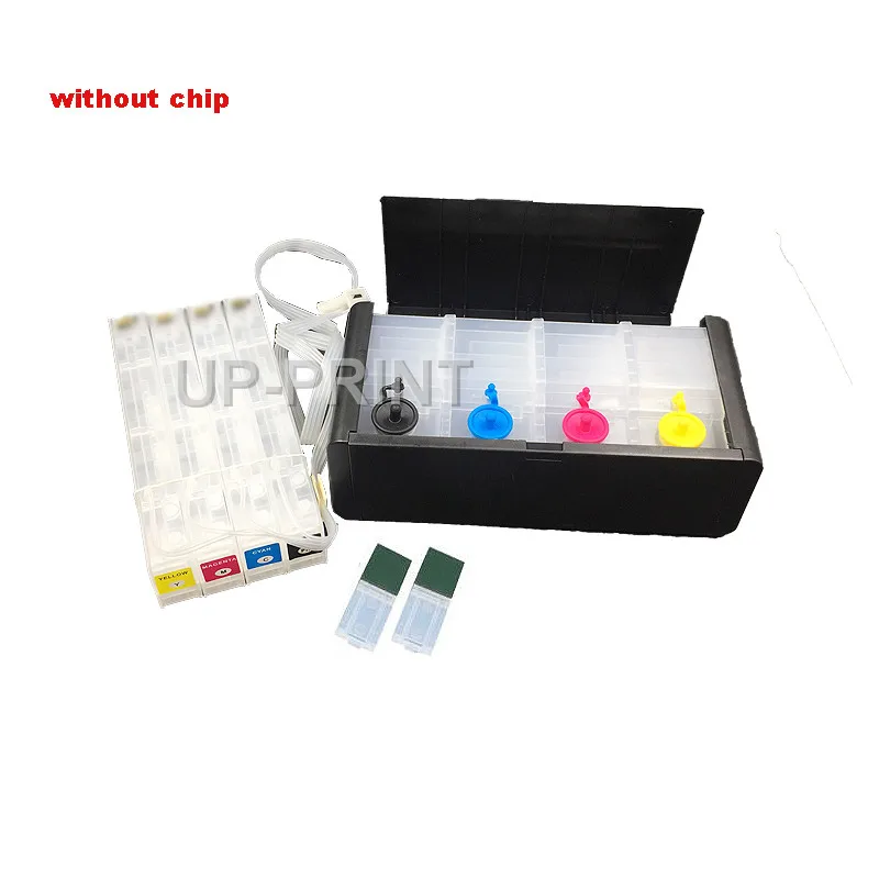 

UP 1set NO Chip Luxury CISS compatible For HP 973 974 972 975 CIS For HP PageWide Pro 352 377 452 447 552 577 with chips