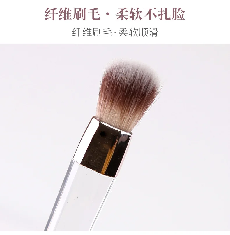 Zoreya zhuo er ya Crystal Series кисть для теней для век портативная косметическая кисточка для глаз для начинающих
